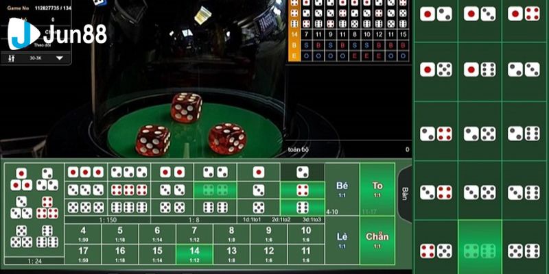 tài xỉu xí ngầu