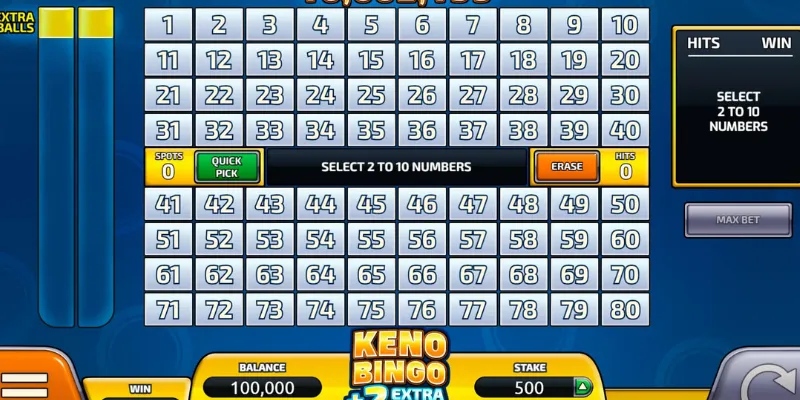 Hướng dẫn đầy đủ về luật chơi Keno trực tuyến