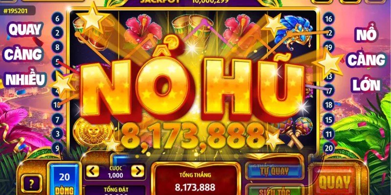 Top những trò chơi nổ hũ jackpot lớn dễ trúng đáng thử