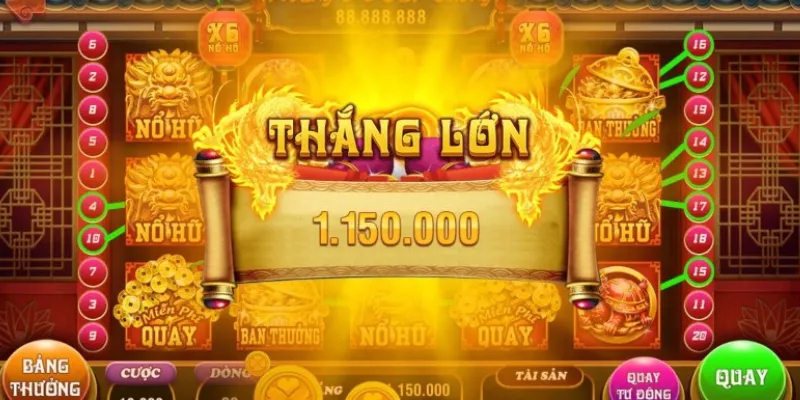 Chiến lược cược trong trò chơi nổ hũ jackpot lớn