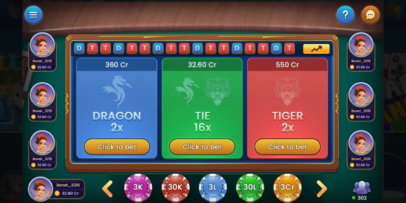 Nắm vững tất cả quy tắc chơi Dragon Tiger