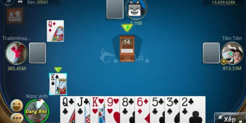 Luật chơi Phỏm 9 cây được trình bày dễ hiểu