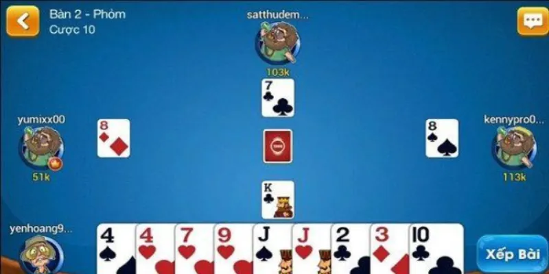 Cách chơi Phỏm 9 cây sao cho dễ thắng đối phương?