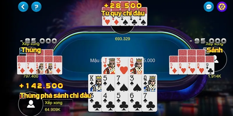 Những cách xếp bài Mậu Binh dễ thắng là gì?